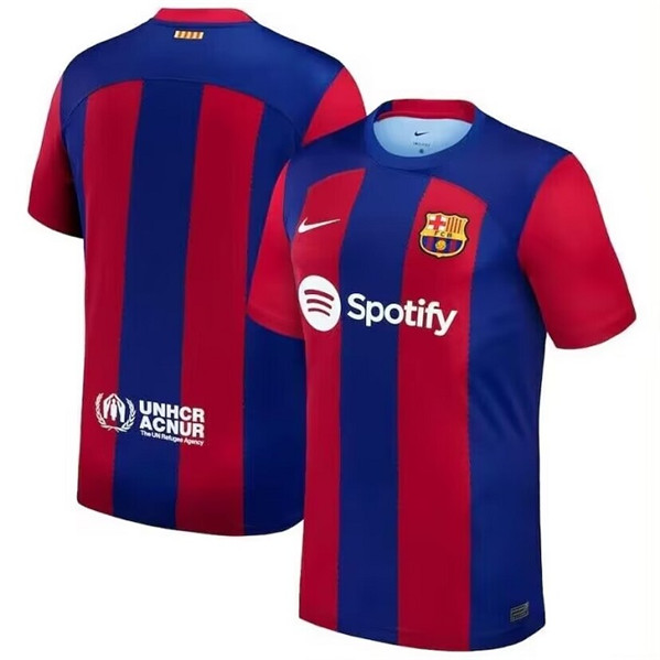 Men's Barcelona Blank 2023/24 Home Soccer Jersey